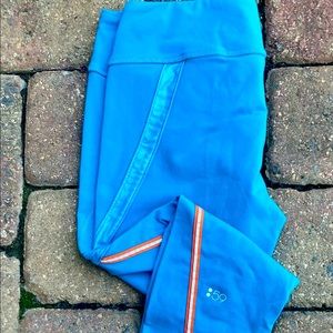 Splits59 Medium Leggings Blue Orange Sparkle